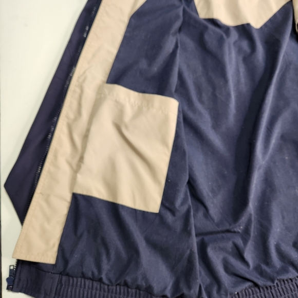 VOS Sports Jacket Mens M Lined Full Zip Flight Sail Catalina Island Pockets Fly - Picture 4 of 14